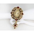 thumbnail image 3 of Lote de broches con joyería de moda de cristal de diamantes de imitación de gran tamaño, 3 of 4