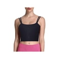 thumbnail image 2 of Women's Workout Sports Bras Fitness Padded Backless Yoga Crop Tank Top Twist Back Cami, 2 of 5