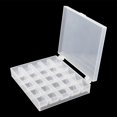 thumbnail image 4 of BUYISI 25P Metal Bobbins/Clear Sewing Machine Bobbins Spools Empty Bobbins Spools Plastic Storage Box For Home Sewing Accessories Tools A, 4 of 5