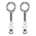 thumbnail image 1 of UxcellM10 Boulon de Levage en Acier Inoxydable 35mm, 2 Pcs 302, 1 of 6