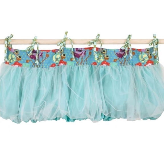 Lagoon Collection Nursery Window Valance