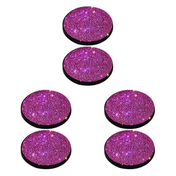Speravity Paquete de 2 alfombrillas para portabotellas de automóvil, a la moda, impermeables, reutilizables, antideslizantes, accesorios para almohadillas Type1 NO1 Speravity CBP251608