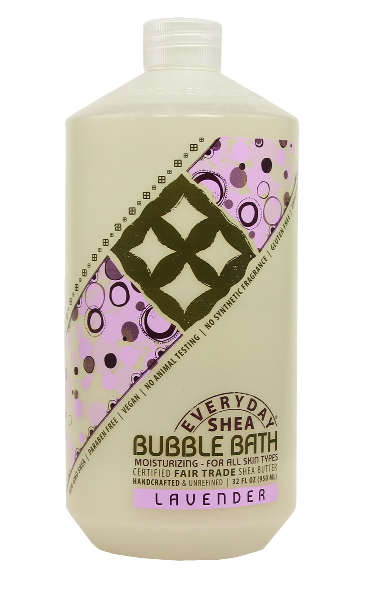 Everyday Shea Bubble Bath, Lemon Lavender - 32 fl oz