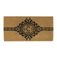 thumbnail image 4 of Calloway Mills Garbo Monogram Outdoor Doormat, Extra-thick 3' x 6' (Letter O), 4 of 5