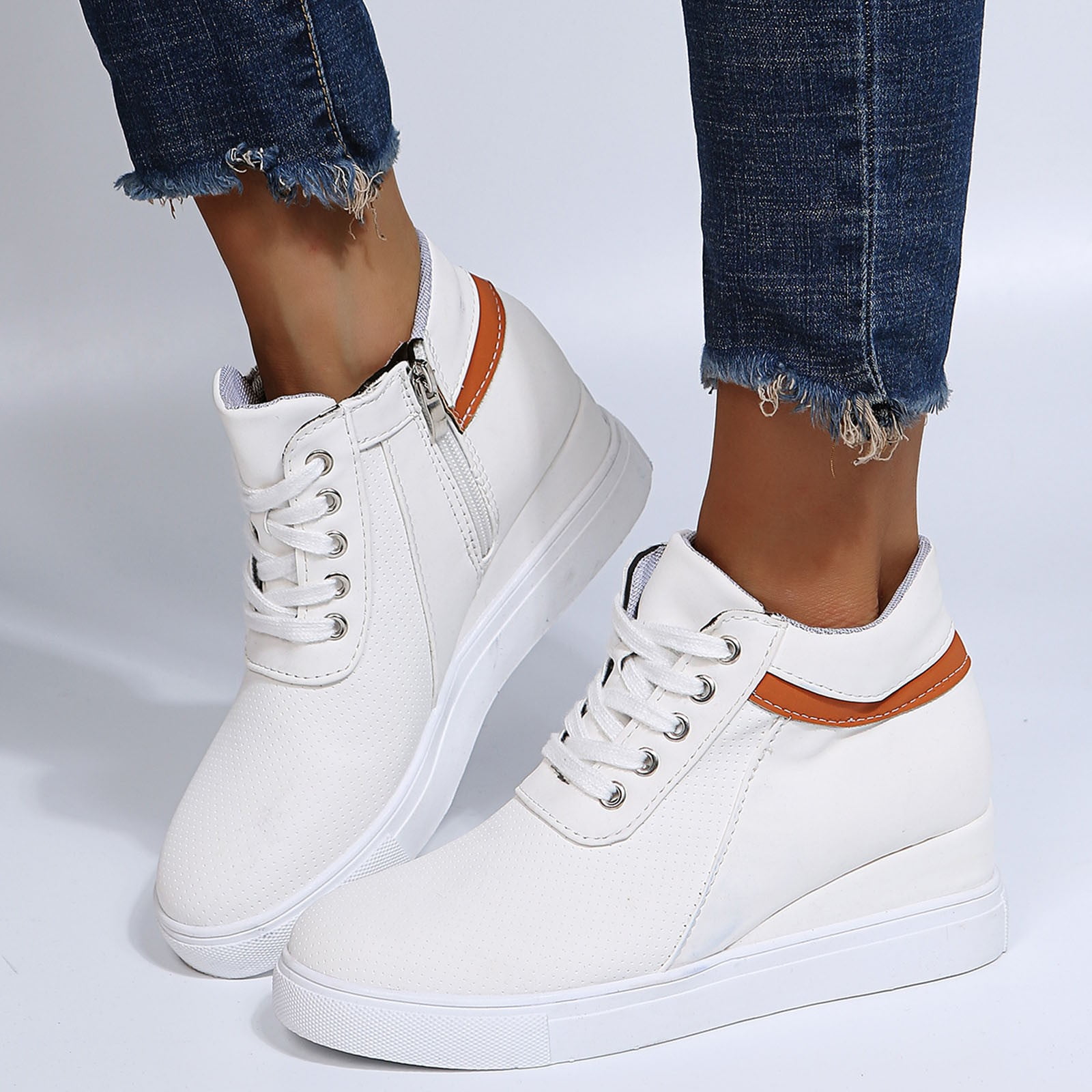 Girls white lace up pumps hotsell