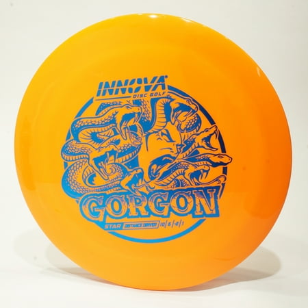Innova Star Gorgon Disc Golf Distance Driver Pick Color/Weight [Stamp & Exact Color May Vary] Orange 173-175 grams