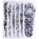 thumbnail image 5 of 6 pegatinas de tatuajes temporales para brazo completo, resistentes al agua, para mujeres y hombres., 5 of 14
