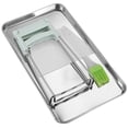 thumbnail image 1 of 1 Set Stainless Steel Steam Food Pan Catering Food Tray with Baking Tools, 1 of 8