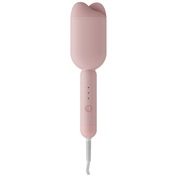 Qarigey Rizador de tecnología iónica avanzada para un peinado seguro y duradero Cuidado del cabello rosa estándar de EE. UU.