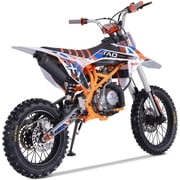 TaoTao DB-X1 140cc Dirt Bike Air Cooled, 4-Stroke-Orange, White, Black