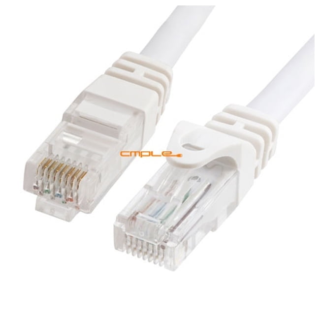 CAT 6 500MHz UTP ETHERNET LAN NETWORK CABLE 75 FT Gray Cmple