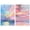 Gallery Wrapped, variant on Celestial Reflections Canvas Print Sunset Pink Wall Decor Set by Art Remedy, Gallery Wrapped, 10 x 15