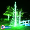 thumbnail image 4 of Russell Decor LED Rope Lights connectable 30'-200' Festival Holiday Party Seasonal Christmas Decoration 30ft - 200ft Lighting Green (100 Feet), 4 of 9