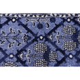 thumbnail image 5 of Unique Loom La Jolla Patchwork Border Area Rug 2' 7 x 10' Runner Blue/Ivory, 5 of 5