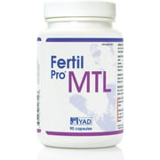 FERTIL PRO MTL By YadTech - 100% Natural Sexual Health Suppliment. Recommended By Most Fertility Specialists Across Canada. 90 Days Supply.
