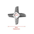 thumbnail image 3 of Meat Grinder Blade, Steel Food Grinding Blade, Universal Steel Cross Shaped Professional Kitchen Mincers Cutter Part Knife Replacement, 3 of 7