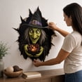 thumbnail image 6 of Halloween Break in 3D Wall Decals, Spooky Witch Halloween Wall Decals, 3D Halloween Wall Decals for Parties Halloween Home Decor And Indoor Spaces, 6 of 7