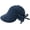 Blue, variant on CoCopeaunts Women Bucket Hat Spring Summer Girls Outdoor Visor Bow Back Beach Fisherman Hat Solid Color Lady Sport Bucket Caps