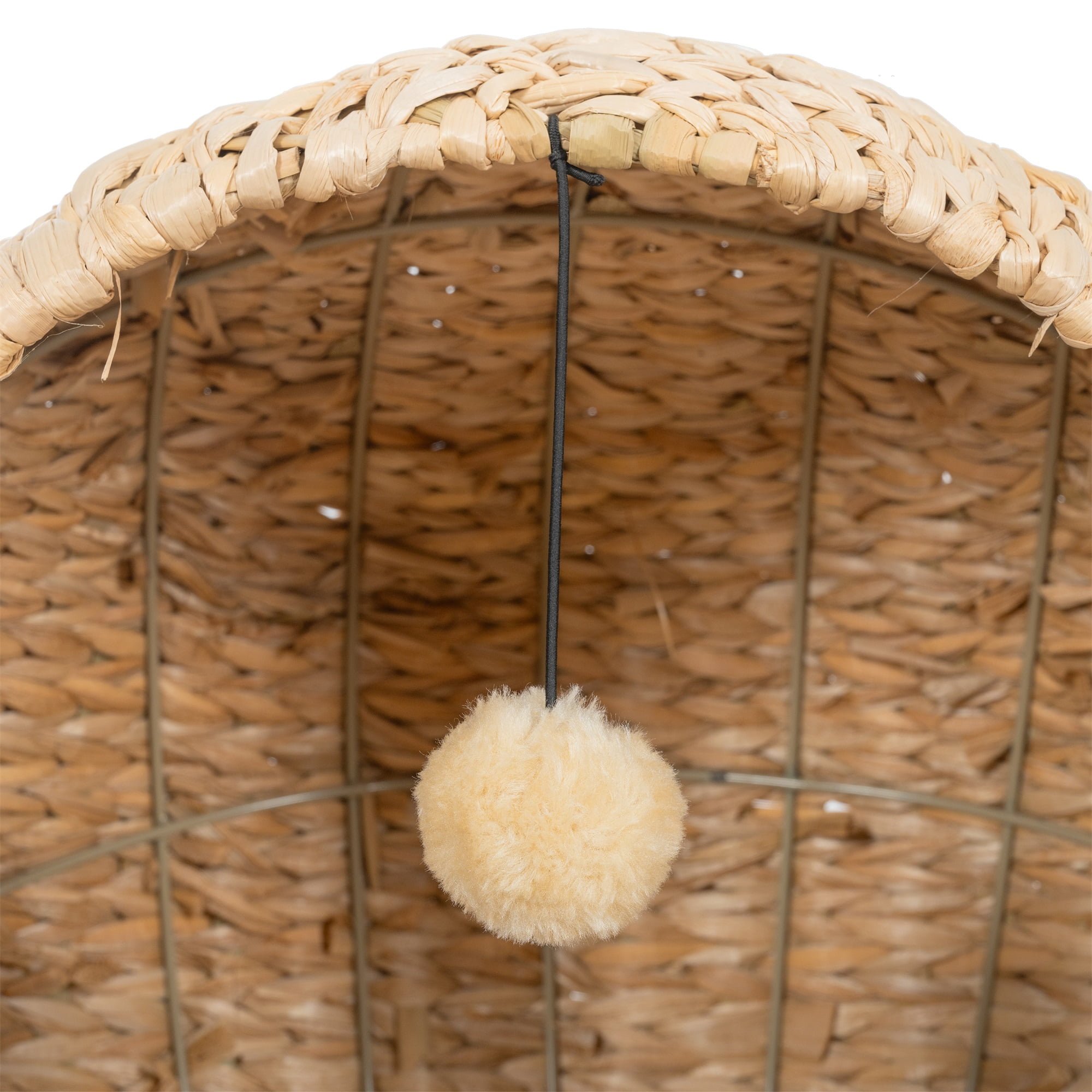 Pefilos 61" Cat Tree Tower for Indoor Cats, Plush Multi-Level Cat Condo with 1 Perches, 2 Caves, Cozy Basket and Scratching Board, Beige Pefilos 61" Cat Tree Tower for Indoor Cats, Plush Multi-Level Cat Condo with 1 Perches, 2 Caves, Cozy Basket and Scratching Board, Beige