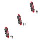thumbnail image 2 of Luces traseras recargables Advancent para bicicleta lámpara trasera intermitente impermeable, 2 of 6