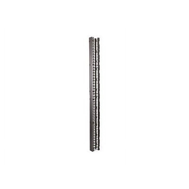 Ortronics Standard Vertical Cable Management Cage with Cover - Cable management cage with cover