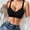 Black, variant on Seamless Push Up Bra for Women Plus Size Wireless Full Coverage Bra Solid Color No Underwire T-Shirt Bra Smooth Silhouette Comfort Fit Natural Lift Everyday Lingerie Soft Cup Top(Black L)