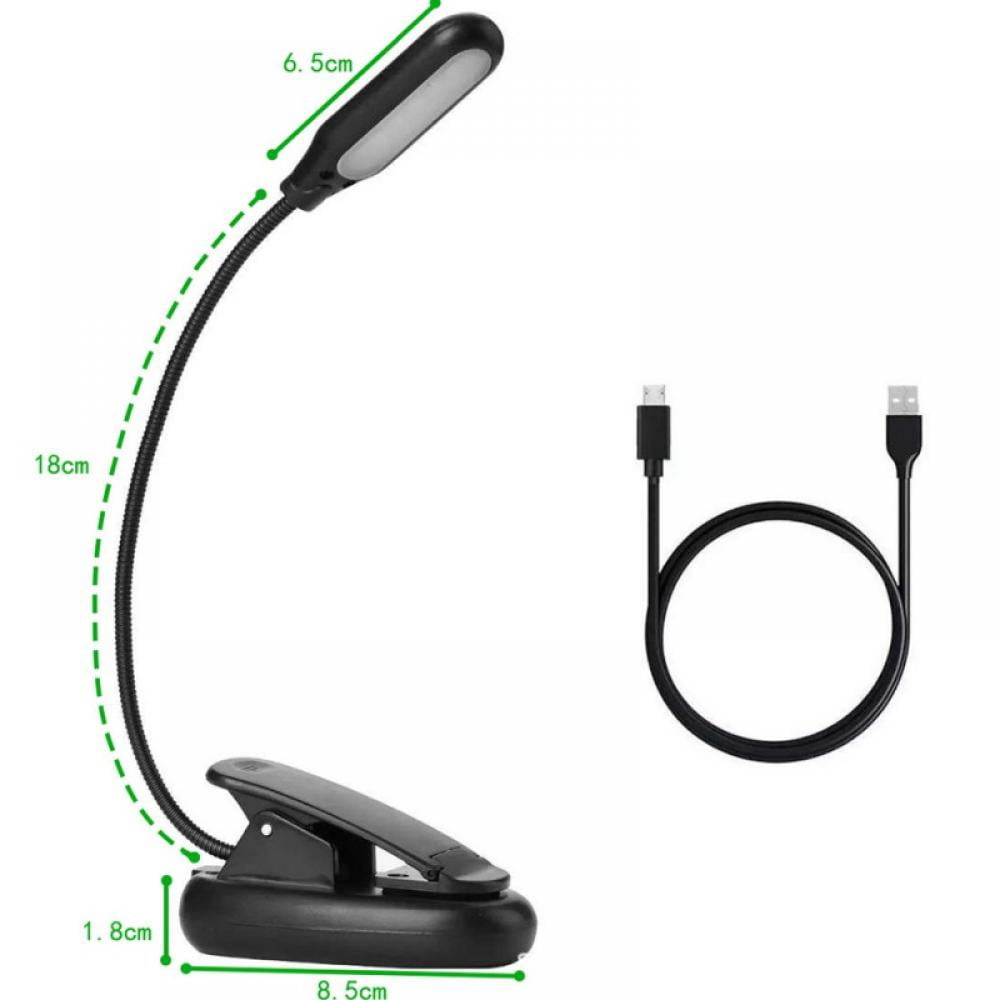 Project Retro LED USB Reading Light Clip Laptop Lamp for Book