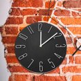 thumbnail image 2 of Living Room Non-Ticking Clock Silent Battery Operated Clock Round Wall Clock, 2 of 8