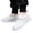 White, variant on NordicNest Lightweight Kids Shoes Sports Sneakers for Boys Girls School Running Play Casual Athletic Footwear Casual Shoes,Black,1