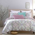 thumbnail image 2 of 100% Cotton 3-Piece Percale Weave Reversible Comforter Set, Full/Queen, Jaipur - Heirlooms of India, 2 of 8