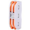 thumbnail image 3 of Bloque de terminales de conductor PCT-2-2 de 48 piezas, 11 ~ 28 AWG, conector de cableado de cable eléctrico, 3 of 8