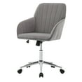 thumbnail image 6 of Adjustable Office Chair - Ergonomic Swivel Chair with Backrest & Seat, Comfortable for Long Sitting, Silver Base, 6 of 8