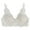 White, variant on ,Women's Sexy Lace Bra Underwire See Through Bra Sheer Plunge Low Cut Bralettes Beige 36