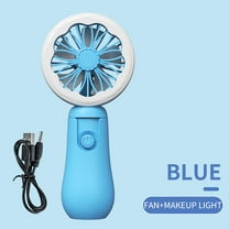 Needhep Quiet Set Whole Room Tower Fan,Fan for Travel, Travel Size Fan, Battery Operated Fan, Loud Fan for Sleeping (B)