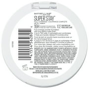 Maybelline Super Stay Full Coverage Powder Foundation Makeup, Matte Finish, Fair Porcelain