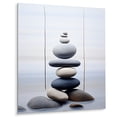 thumbnail image 2 of Designart "Beach Photo Harmonic symmetry I" Abstract Metal Wall Art Prints, 2 of 5