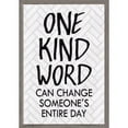 thumbnail image 2 of Teacher Created Resources One Kind Word Can Change Someone's Entire Day Positive Poster (TCR7992), 2 of 2