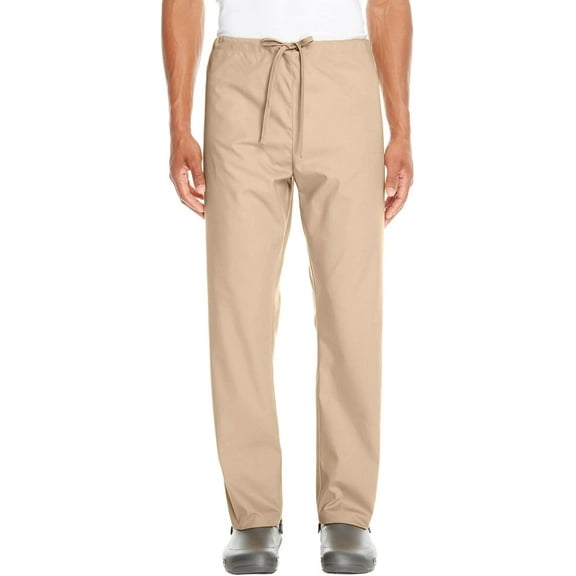 M898 Harriton Mens Restore Scrub Bottom Khaki XS