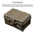 thumbnail image 4 of Waterproof Dry Box Plastic Protective Hard Case Outdoor Shockproof Survival Carrying Case Container with Foams Insert, 4 of 8