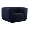 thumbnail image 2 of Moe's Home Collection Rosy Lounge Chair Deep Blue Fabric Chairs, 2 of 6