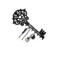thumbnail image 4 of Llavero decorativo de pared Sweet Home (7 ganchos), gancho de metal para puerta de entrada, cocina o, 4 of 5