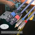 thumbnail image 4 of Dual XLR to RCA Cable, Dual XLR Female to Dual RCA Male Cable, 2 XLR Female to 2 RCA Male HiFi Audio, 4 of 5