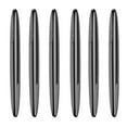 thumbnail image 1 of Paquete de 6 protectores de puerta de coche, protector de esquina de borde automático transparente, 1 of 8