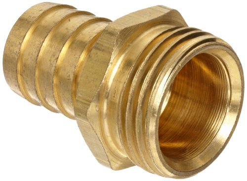 2pc 3/8 Inch Brass Quick Connect Garden Hose Connector Adapter Water Tap Fitting 