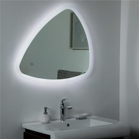 Amazon Com Dp Home Led Lighted Rectangle Bathroom Mirror Large