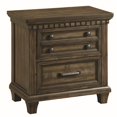 thumbnail image 1 of Picket House Furnishings Table de Chevet Johnny 2 Tiroirs en Noyer Fumé, 1 of 14