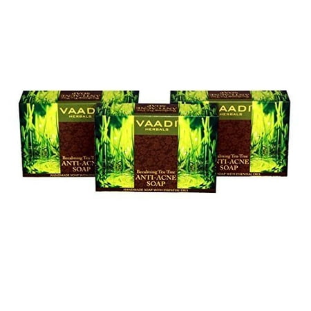 Vaadi Herbals Anti Acne Becalming Tea Tree Soap (Best Herbal Tea For Acne)
