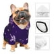 thumbnail image 3 of Fotbe Crystal Purple Snowflake Sudadera con Estampado para Perros Pequeños – Suéter con Capucha para Mascotas, Tela Suave de Forro Polar con Bolsillo-Large, 3 of 7