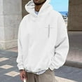 thumbnail image 2 of Christian Jesus Saves Hoodies for Men Inspirational Religious Faith Sweatshirts Vintage Bible Verse Graphic Pullovers, 2 of 7