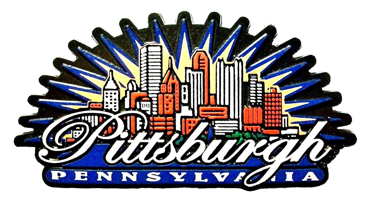 Pittsburgh Pennsylvania Sunburst Fridge